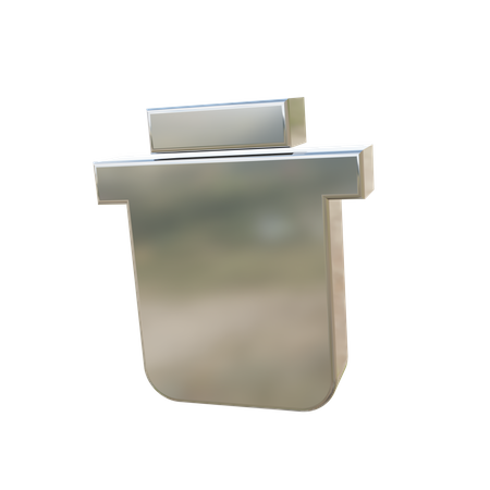 Trash bin  3D Icon