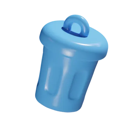 Trash Bin  3D Icon
