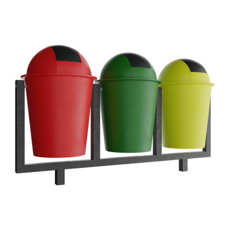 Trash Bin  3D Icon