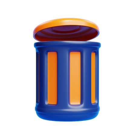 Trash Bin  3D Icon