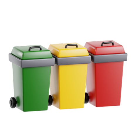 Trash Bin  3D Icon