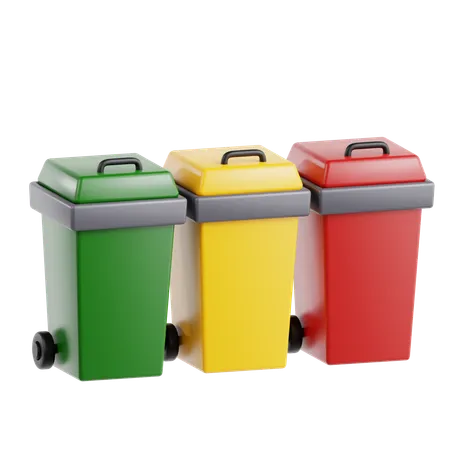 Trash Bin  3D Icon