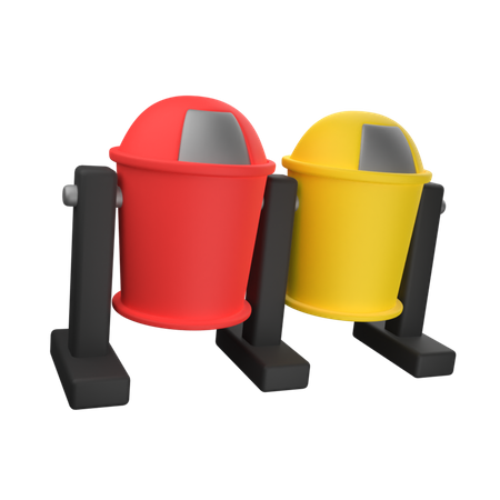 Trash Bin  3D Icon