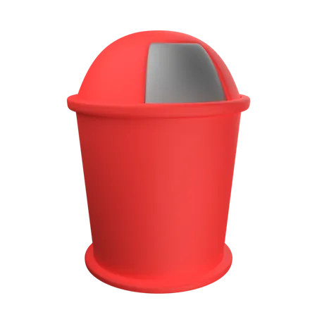 Trash Bin  3D Icon