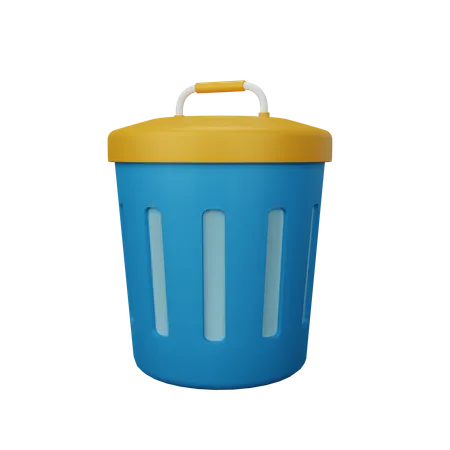 Trash Bin  3D Icon