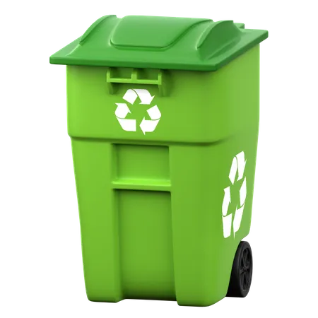 Trash Bin  3D Icon