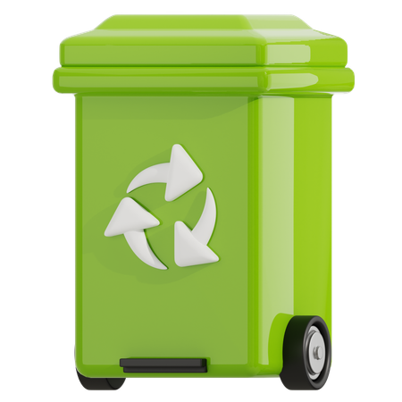 Trash Bin  3D Icon