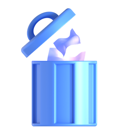 Trash Bin  3D Icon