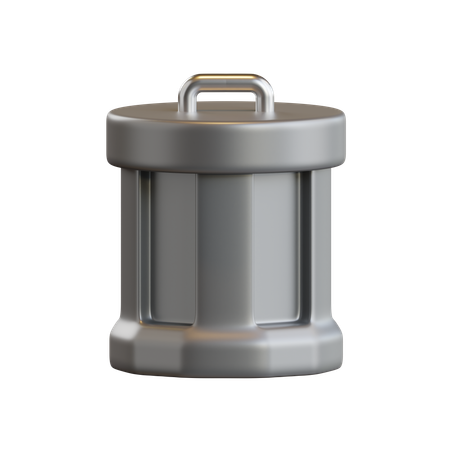 Trash Bin  3D Icon