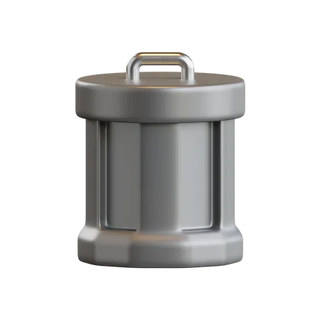 Trash Bin  3D Icon