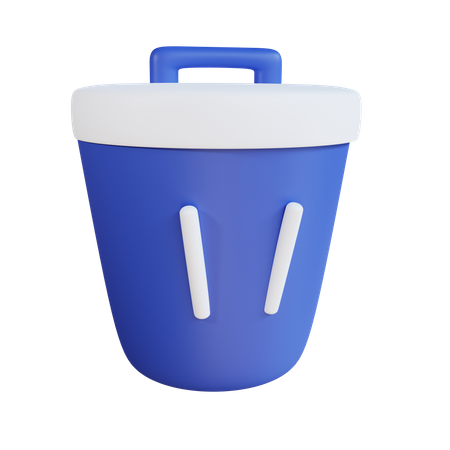 Trash Bin  3D Icon