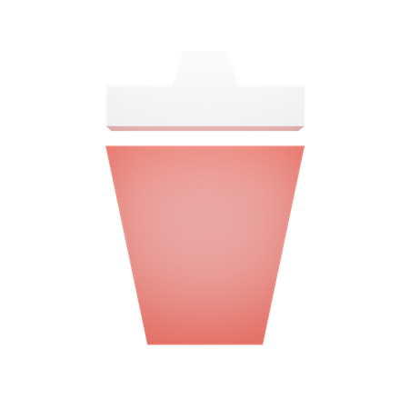 Trash Bin  3D Icon