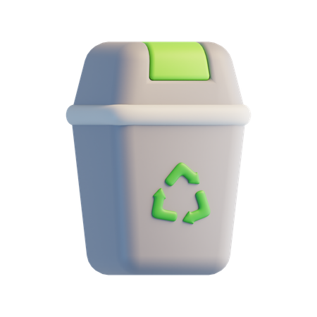 Trash Bin  3D Icon