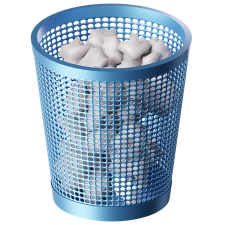 Trash Bin  3D Icon