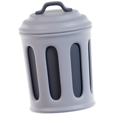 Trash bin  3D Icon
