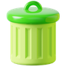 graphics of trash bin