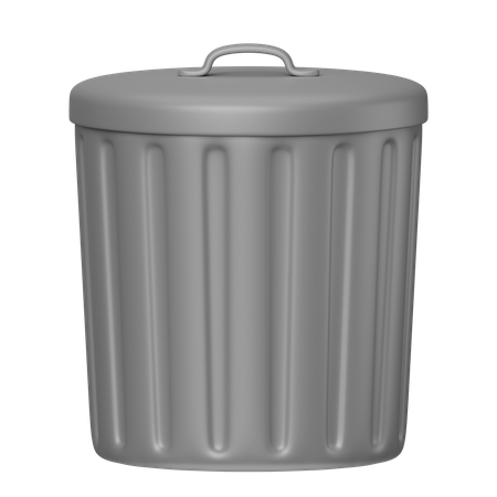 Trash Bin  3D Icon