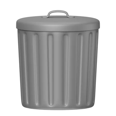 Trash Bin 3 D Illustration 3D Icon