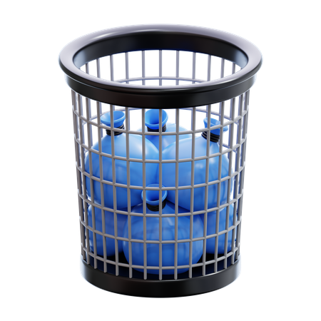 TRASH CAN  3D Icon