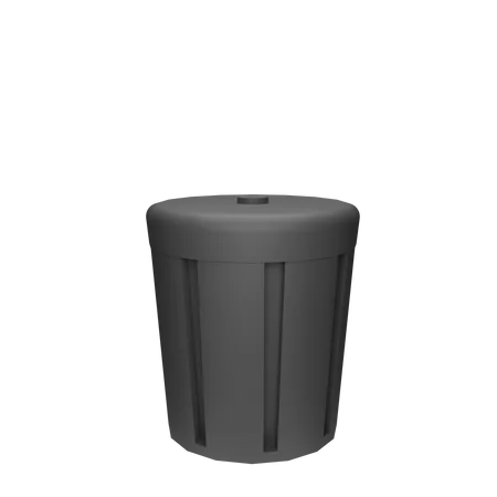 Trash Can  3D Icon