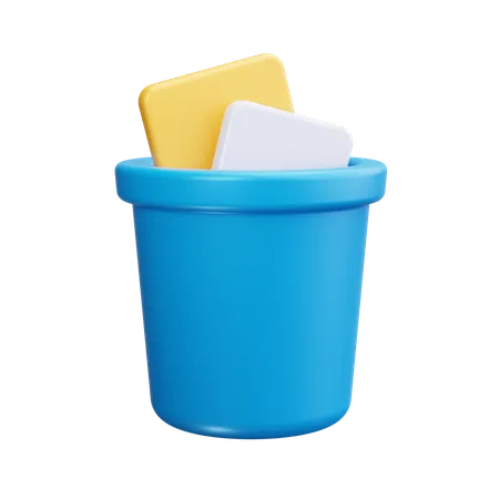 Trash Can  3D Icon