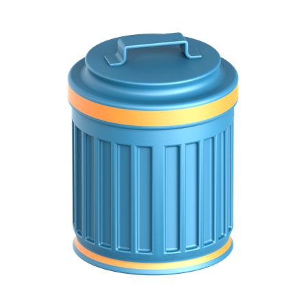 Trash Can  3D Icon