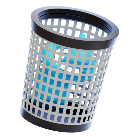 Trash Can  3D Icon