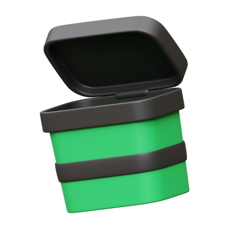 Trash Can  3D Icon