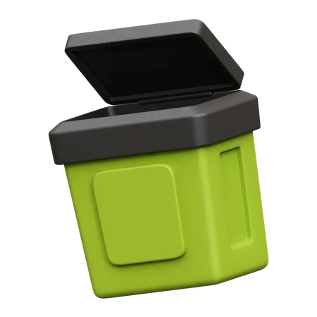 Trash Can  3D Icon