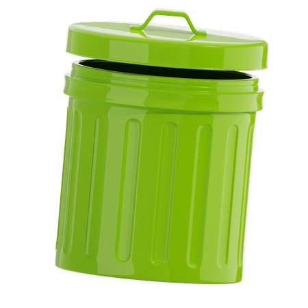 Trash Can  3D Icon