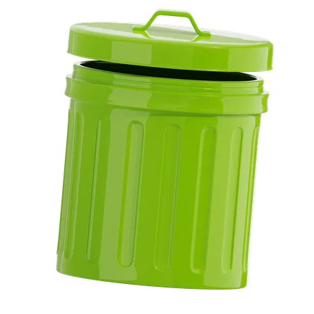 Trash Can  3D Icon