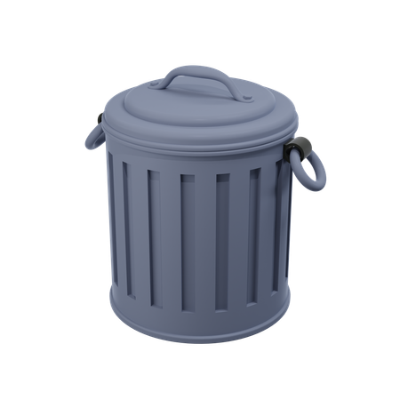 Trash Can  3D Icon