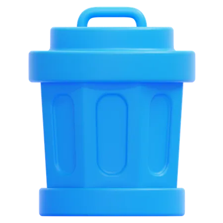 Trash Can  3D Icon