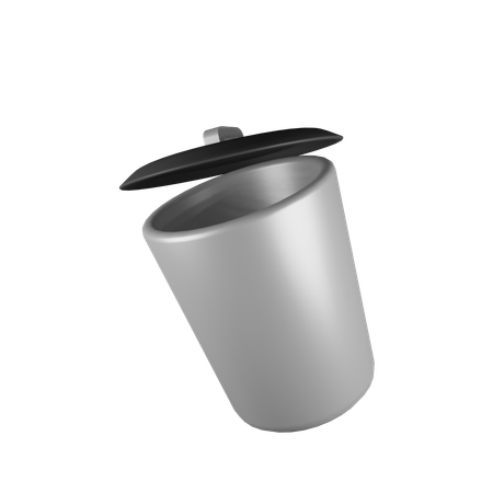 Trash Can  3D Icon