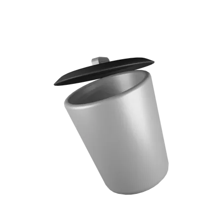 Trash Can  3D Icon