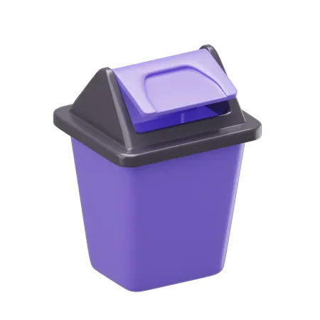 Trash Can  3D Icon