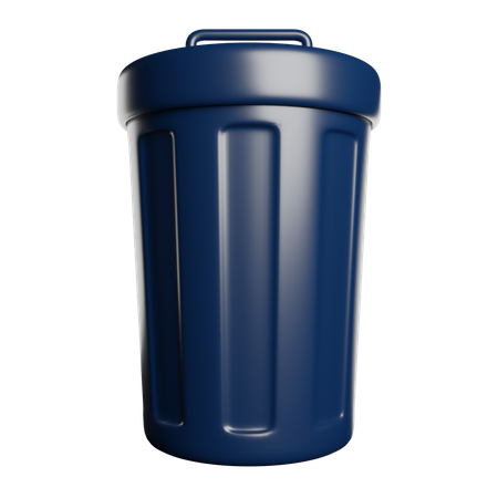 Trash Can  3D Icon