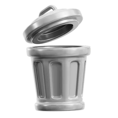 Trash Can  3D Icon
