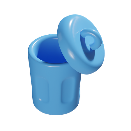 Trash Can  3D Icon
