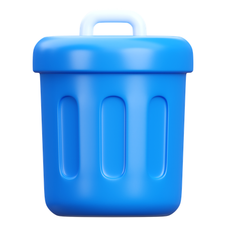 Trash Can  3D Icon