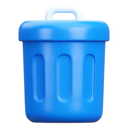 Trash Can  3D Icon