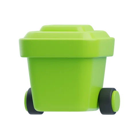 Trash Can  3D Icon