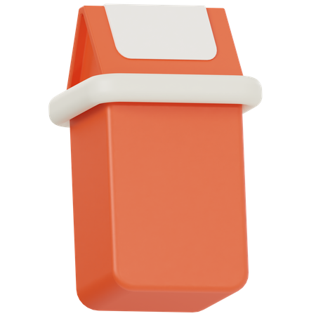 Trash Can  3D Icon