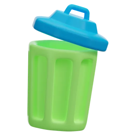 Trash Can  3D Icon