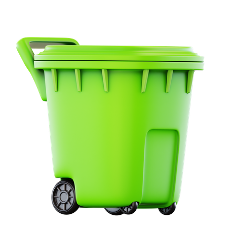 Trash Can  3D Icon