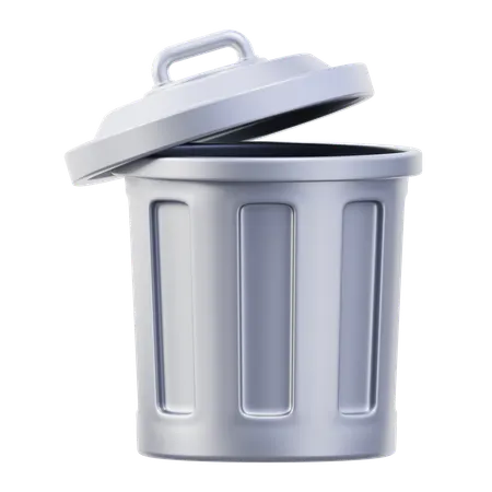 Trash Can  3D Icon