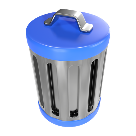 Trash Can  3D Icon