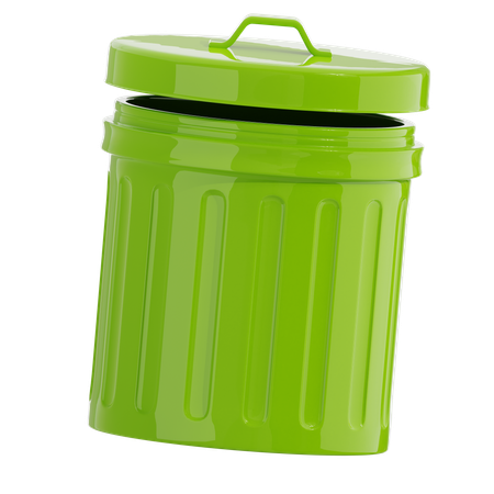 Trash Can  3D Icon