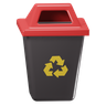 trash can emoji 3d