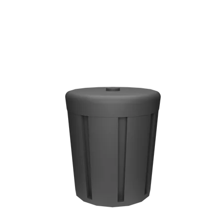 Trash Can Illustration 3D Icon